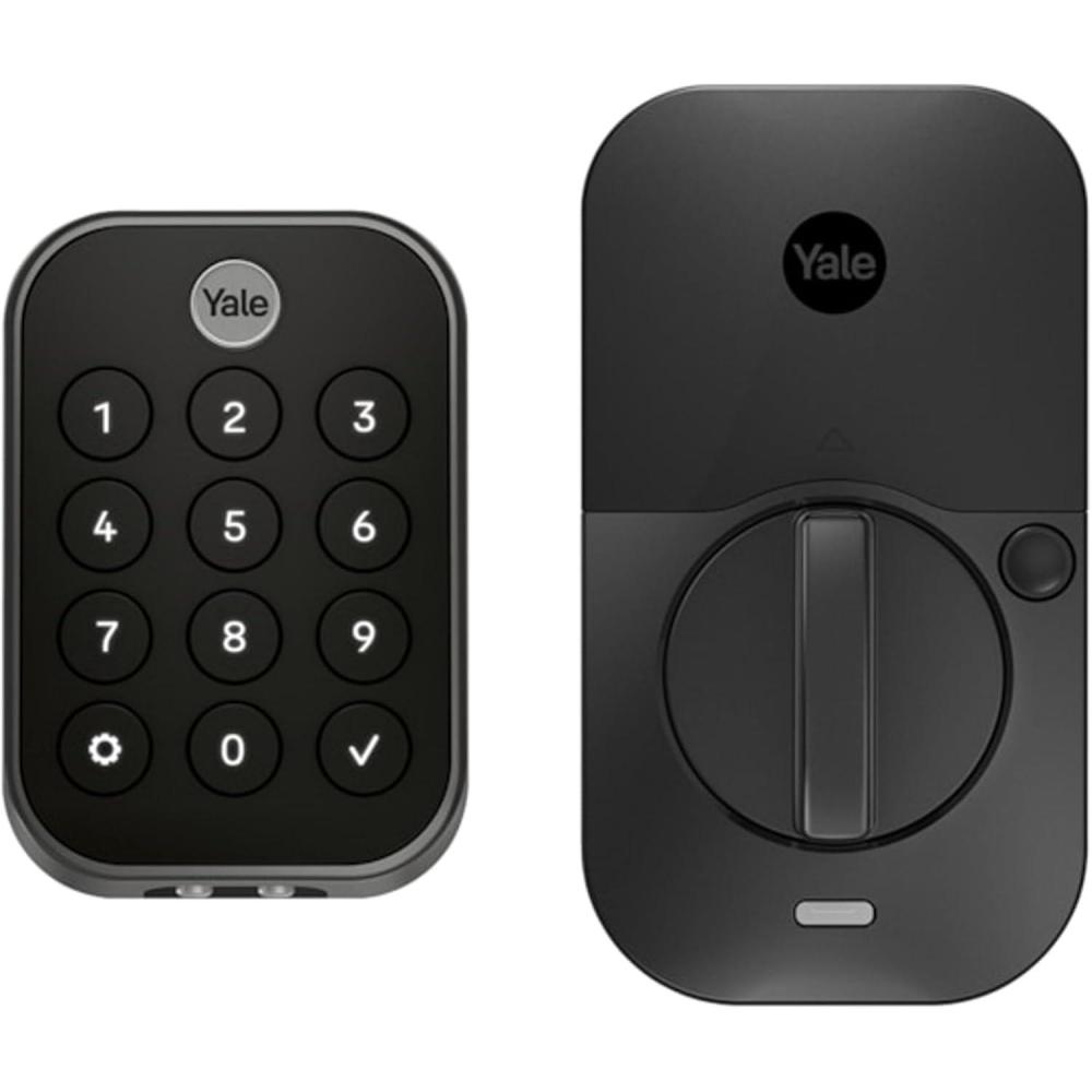 imageYale Assure Lock 2 Touch with ZWave  Fingerprint Smart Lock in BlackBlack Suede