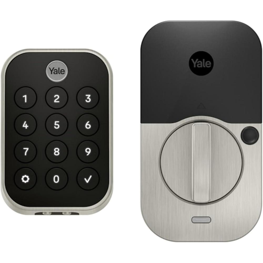 imageYale Assure Lock 2 Touch with ZWave  Fingerprint Smart Lock in BlackSatin Nickel