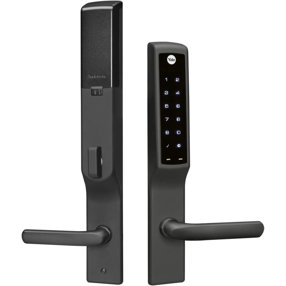 imageYale Assure Lock for Andersen Patio Doors ZWave Plus WhiteBlack