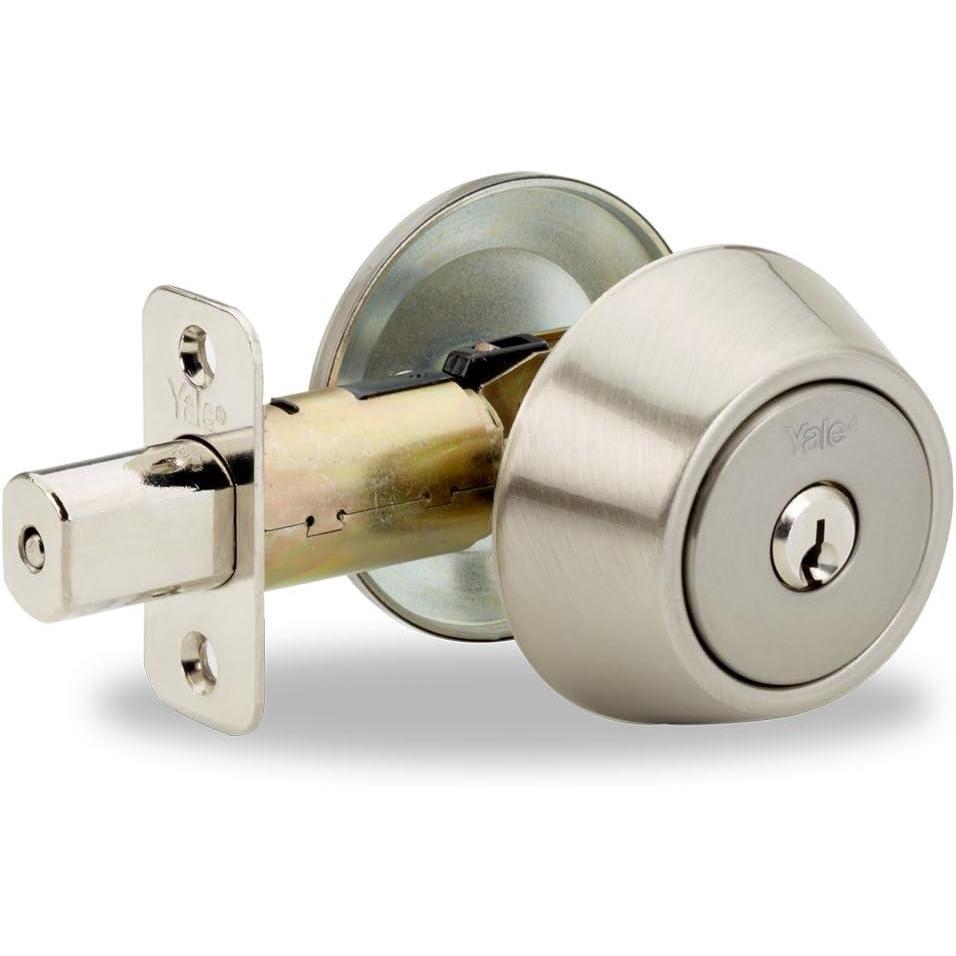 imageYale Security D981N01 YH Collection DeadboltSatin Nickel