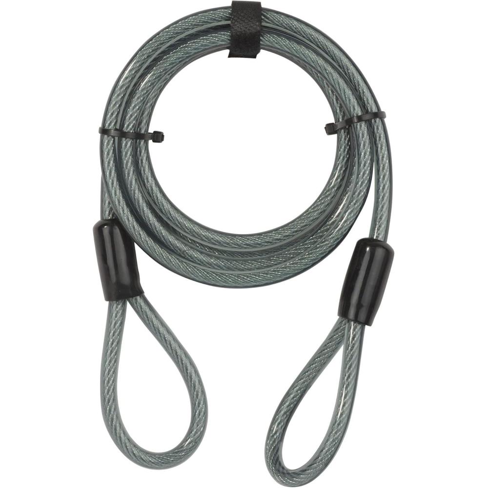 imageYale YC1102201  Security Cable 2200mm  Flexible Steel Cable  Additional Security to use with Bike Lock  Complete ProtectionSecurity Cable 2200mm