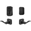 imageYale Assure Lock 2 KeyFree Keypad with Bluetooth and Norwood Lever in Black Suede