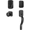 imageYale Assure Lock 2 KeyFree Keypad with Bluetooth and Ridgefield Handle in Black Suede