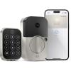 imageYale Assure Lock 2 Plus Apple Home Keys Nickel Keyless Entry Door Lock with Keypad for Code Entry Lock and AutoUnlock No WiFi Remote Access Requires Apple Home Hub via HomeKit YRD450NBLE619