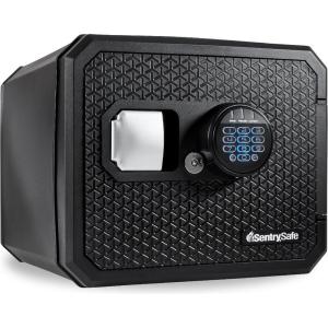 SentrySafe Fireproof and Waterproof Large Safe with Backlit Digital Keypad and Override Key for Passports, Money, Jewelry, 0.81 Cubic Feet, FPW082HTC