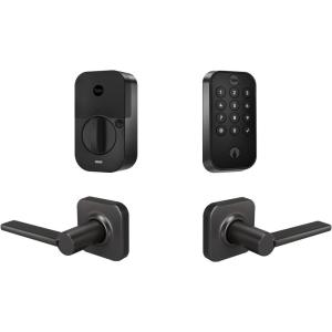 Yale Assure Lock 2 Keypad with Bluetooth and Valdosta Lever in Black Suede(Push Button)