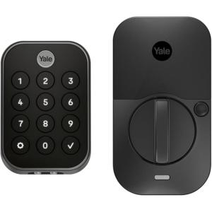 Yale Assure Lock 2 Touch with Z-Wave – Fingerprint Smart Lock in Black(Black Suede)
