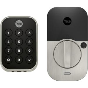 Yale Assure Lock 2 Touch with Z-Wave – Fingerprint Smart Lock in Black(Satin Nickel)