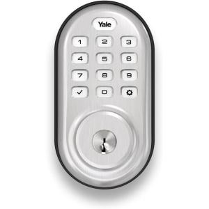 Yale Assure Lock with Zigbee – Smart Keypad Deadbolt – Works with Xfinity Home, Amazon Echo Show, Amazon Echo Plus and More – Satin Nickel(Satin Nickel)