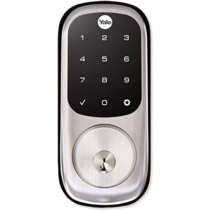 Yale Assure Lock with Zigbee – Smart Touchscreen Keypad Deadbolt – Works with Xfinity Home, Amazon Echo Show, Amazon Echo Plus and More – Satin Nickel(Satin Nickel)