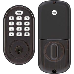 Yale Security Assure Lock – Keypad Door Lock in Satin Nickel(Oil Rubbed Bronze)