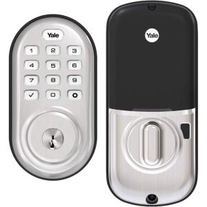 Yale Security Assure Lock – Keypad Door Lock in Satin Nickel(Satin Nickel)