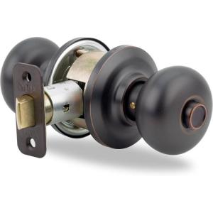 Yale Security D3206K01 Cambridge Knob, Black