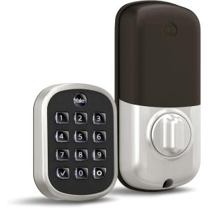 Yale Security Keyless Entry Touchscreen Deadbolt – Unlock Using Your Entry Code – No app or connectivity – Satin Nickel(Satin Nickel)