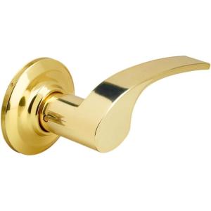 Yale Security MLPAI15 Milan Passage Lever Handle, Interconnected, Satin Nickel(Polished Chrome)