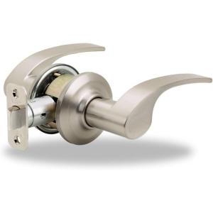 Yale Security MLPAI15 Milan Passage Lever Handle, Interconnected, Satin Nickel(Satin Nickel)