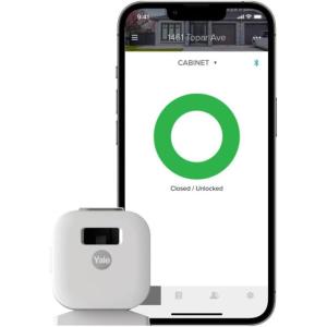 Yale Smart Cabinet Lock with Bluetooth and WiFi(Bluetooth)