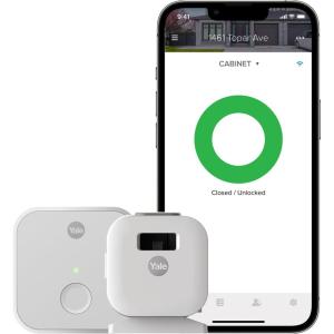 Yale Smart Cabinet Lock with Bluetooth and WiFi(WiFi and Bluetooth)