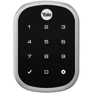 Yale YRD 256 Digital Lock, Compatible with Alexa, Black/Silver
