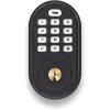 imageYale Real Living Electronic Push Button Deadbolt Fully Motorized with Zwave Technology OilRubbed Bronze