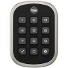 imageYale YRD136ZW2619 PUSHBUTTON DEADBOLT WZWave Satin Nickel