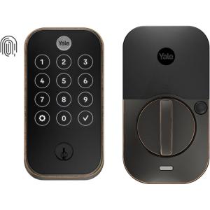 Yale Assure Lock 2 Touch Deadbolt, Oil Rubbed Bronze Keyed Smart Entry Door Lock with Wi-Fi Connected Touchscreen and Fingerprint Scanner, YRD420-F-WF1-0BP(Oil Rubbed Bronze)