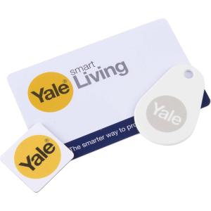 Yale P-YD-01-CON-RFIDM Phone Tag Smart Door Lock Accessory Bundle-Key Card, White, Set of 3 Pieces(Accessory Bundle – Key Card  Key Tag and Phone Tag)