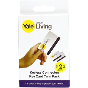 Yale P-YD-01-CON-RFIDM Phone Tag Smart Door Lock Accessory Bundle-Key Card, White, Set of 3 Pieces(Key Card)