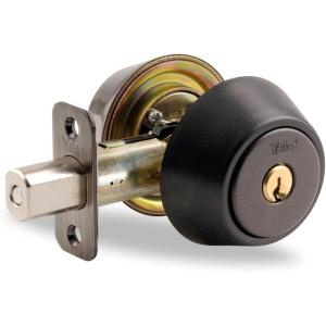 Yale YH Collection Deadbolt Double Cylinder in Polished Brass(Gun Metal)