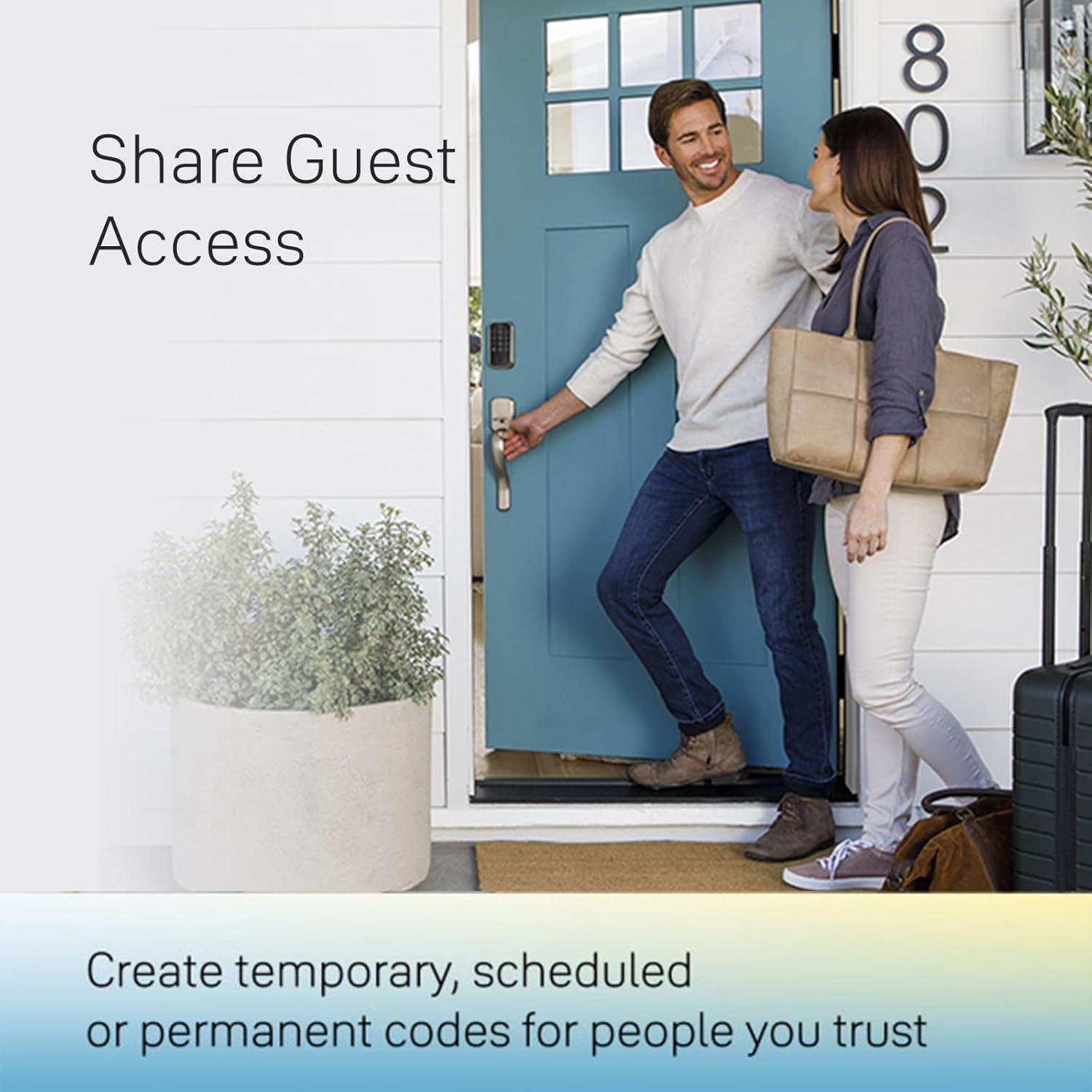 imageYale Assure Lock 2 Deadbolt Lifetime Brass Keyed Smart Lock with ZWave Plus Connected Keypad for Code Entry YRD410ZW2P05