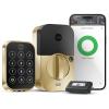 imageYale Assure Lock 2 Deadbolt Lifetime Brass KeyFree Smart Lock with ZWave Connected Touchscreen Keypad for Code Entry YRD450ZW2P05