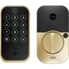 imageYale Assure Lock 2 Touch Deadbolt Lifetime Brass Keyed Smart Lock with ZWave Plus Connected Touchscreen Keypad for Code Entry YRD420ZW2P05