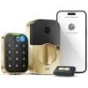imageYale Assure Lock 2 Touch Deadbolt Lifetime Brass KeyFree Smart Lock with WiFi Connected Keypad and Fingerprint Scanner for Code Entry and Remote Access YRD430FWF1P05