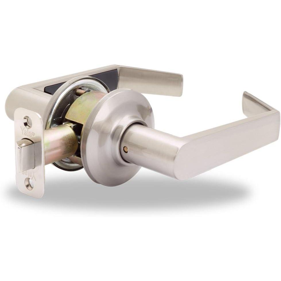 image:imageYH Collection Augusta Lever in Satin Nickel Passage