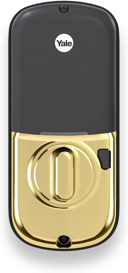 image:imageYale Assure Lock with ZWave Smart Keypad Deadbolt Works with Ring Alarm Samsung SmartThings Wink ADT and More Brass