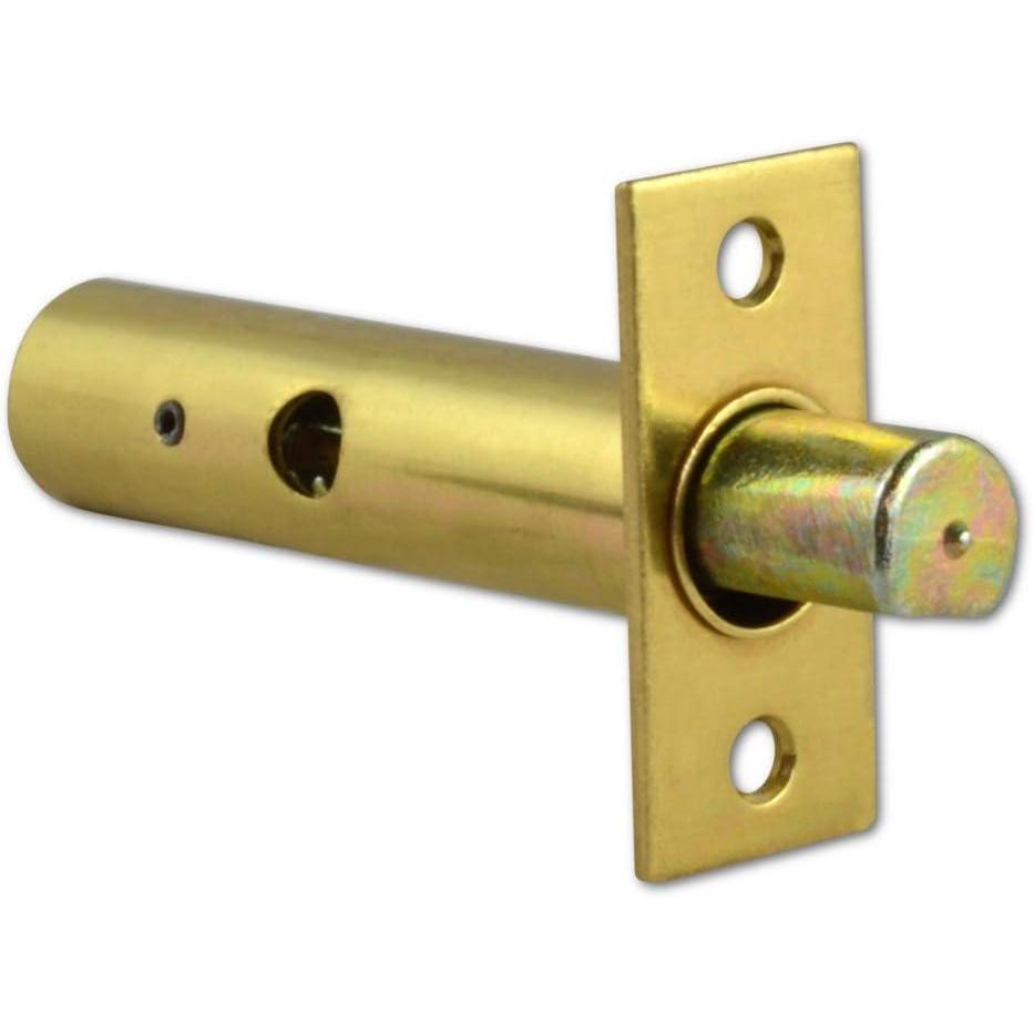 image:imageYale P2PM444CH2 Door Security Bolt Chrome Finish Pack of 2 Standard Security Visi Packed Suitable for hinged and Wooden DoorsBrass