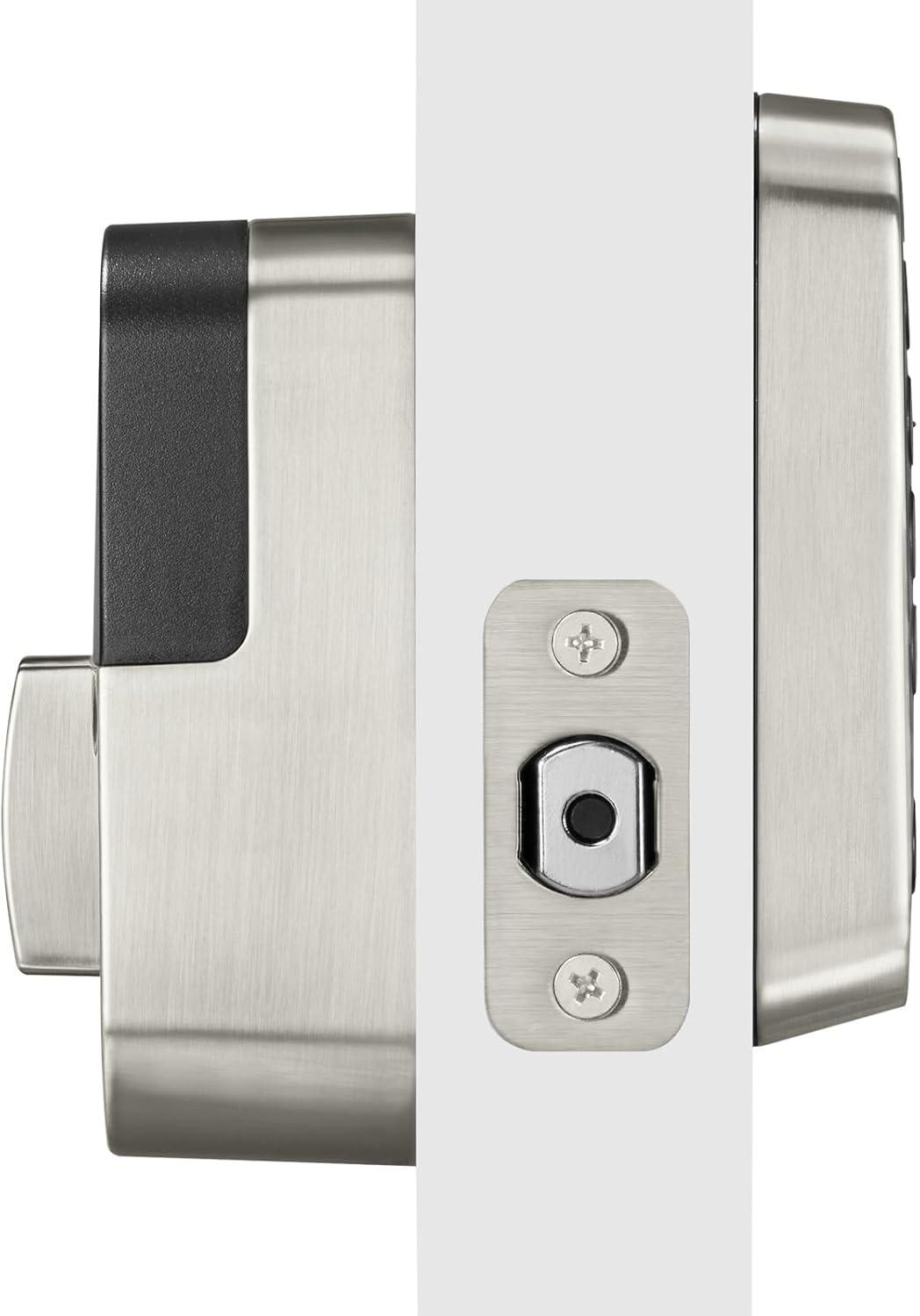 image:imageYale Assure Lock 2 Keypad with WiFi Connect Satin Nickel Deadbolt for Vacation Rental Hosts YRD410CB1619