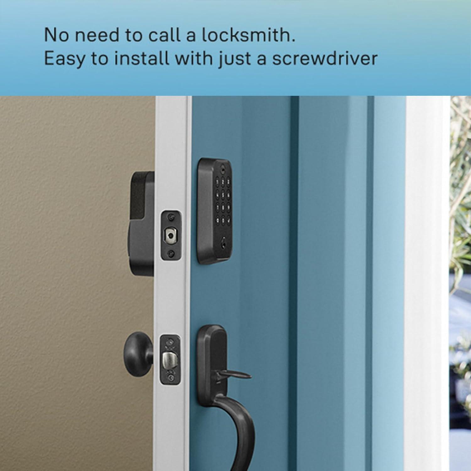 image:imageYale Assure Lock 2 Keypad with WiFi Connect Satin Nickel Deadbolt for Vacation Rental Hosts YRD410CB1619