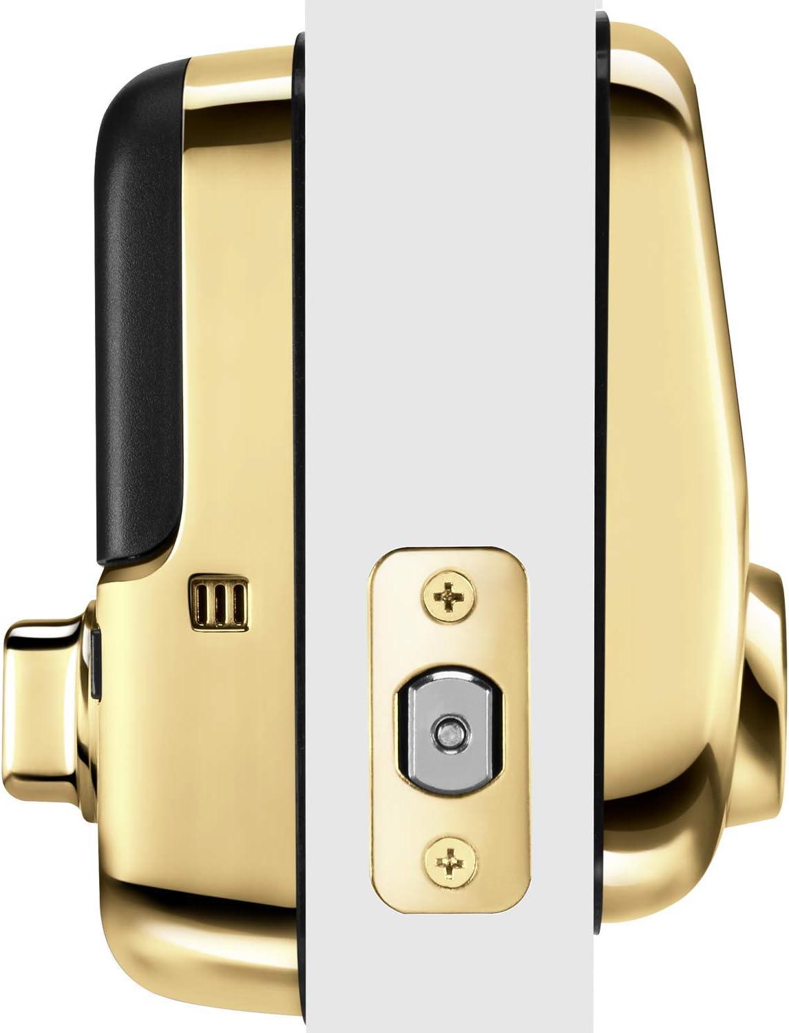 image:imageYale Assure Lock Touchscreen Keypad Door Lock in Brass